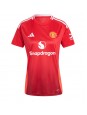 Billige Manchester United Alejandro Garnacho #17 Hjemmedrakt Dame 2024-25 Kortermet